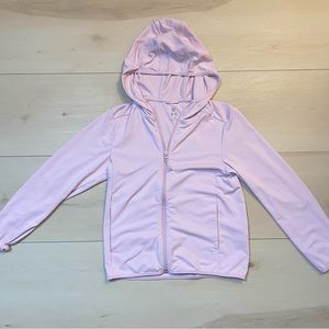 Uniqlo kids Airism light weight outerwear jacket pink lilac 130